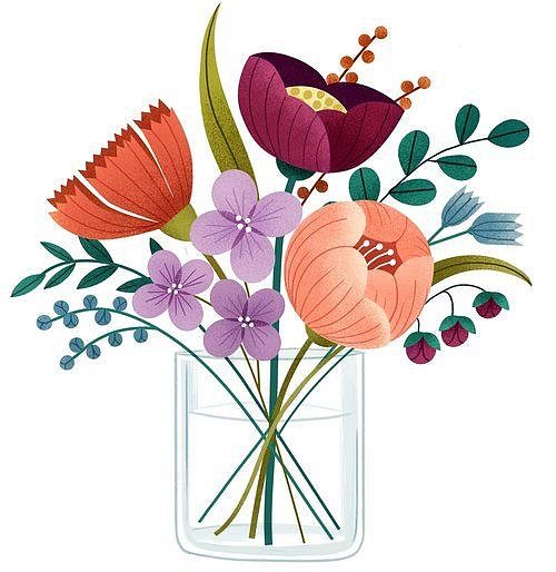 花間筆觸 植物花卉插畫(huà)的藝術(shù)與意蘊(yùn)